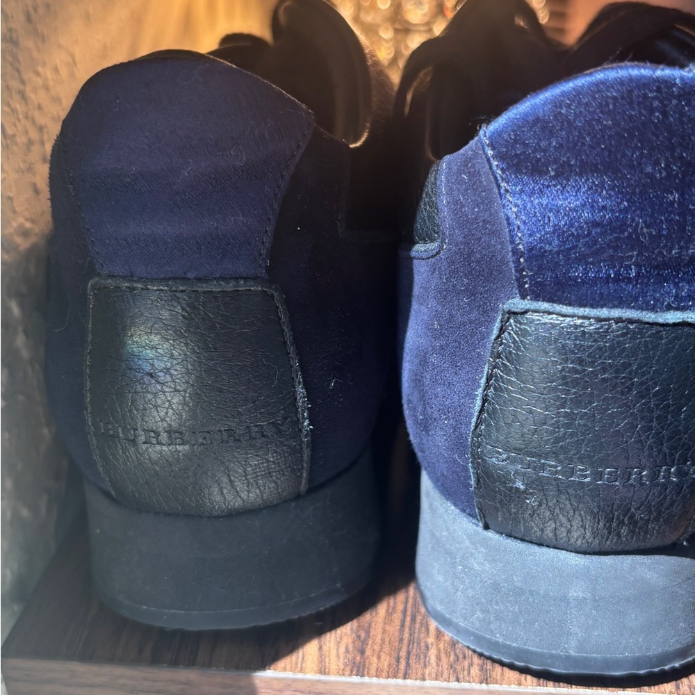 Burberry Black and Navy Sneakers - Picture 4 of 9